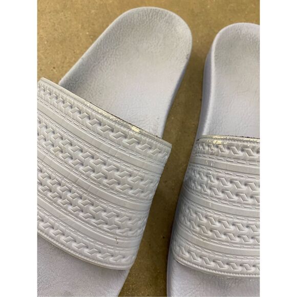 Adidas Adilette Slides Sandals Slip Ons 'Easy Blue' Women's Size 7 - Picture 7 of 7